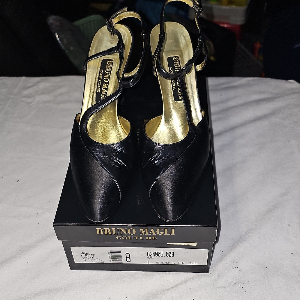 Bruno Magli Women's Black Heels Size 8